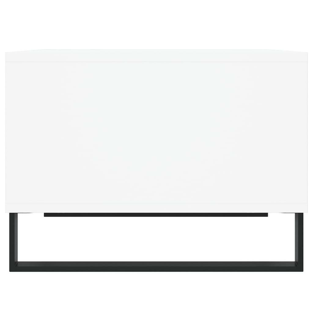 Salontafel 60X50X36,5 Cm Bewerkt Hout Wit