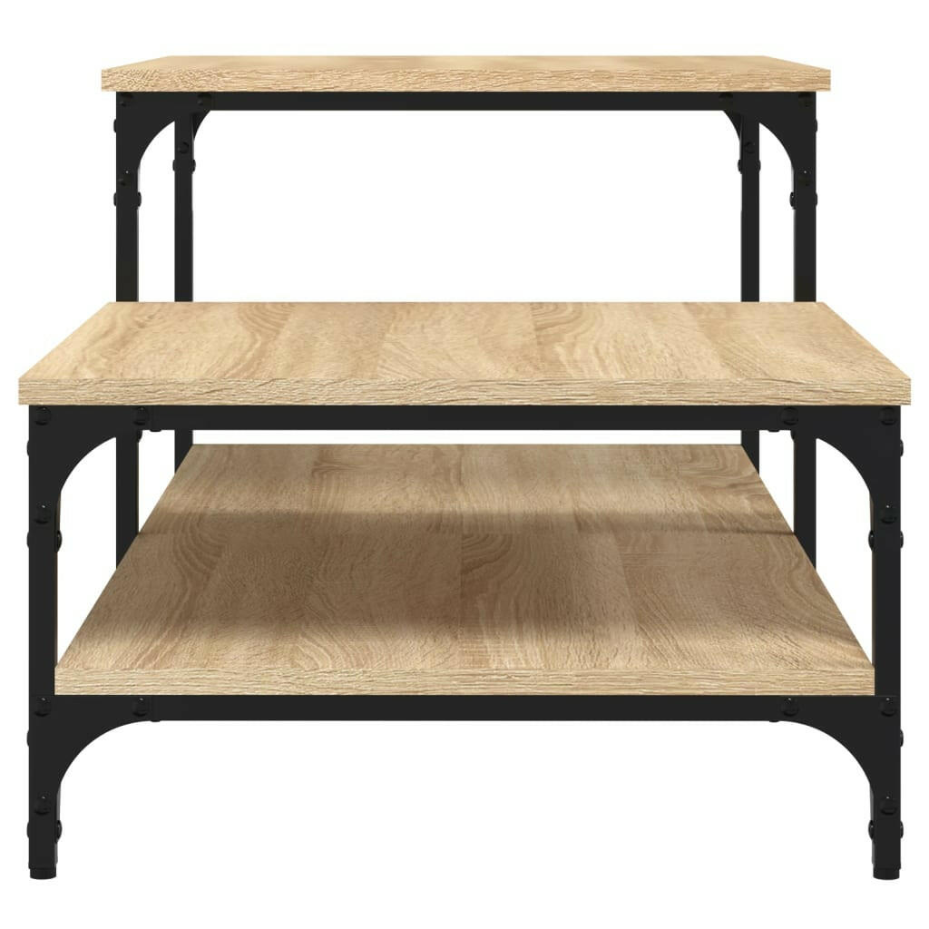 Salontafel 100X50,5X45 Cm Bewerkt Hout Sonoma Eikenkleurig