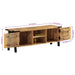 Tv-Meubel 110X35X40 Cm Massief Mangohout