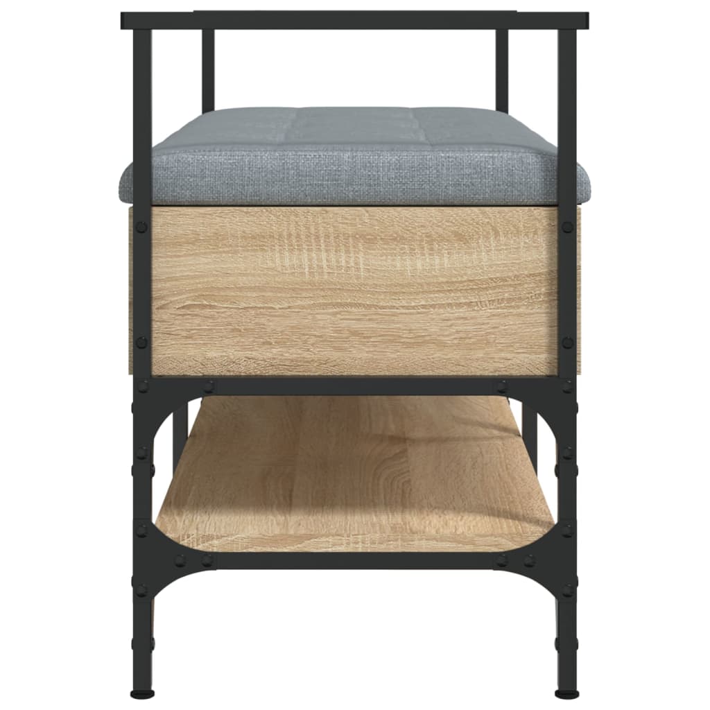 Schoenenbank 85,5X42X57,5 Cm Bewerkt Hout Kleurig