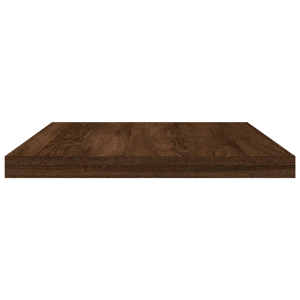 Wandschappen 4 St 40X20X1,5 Cm Bewerkt Hout Bruin Eikenkleur