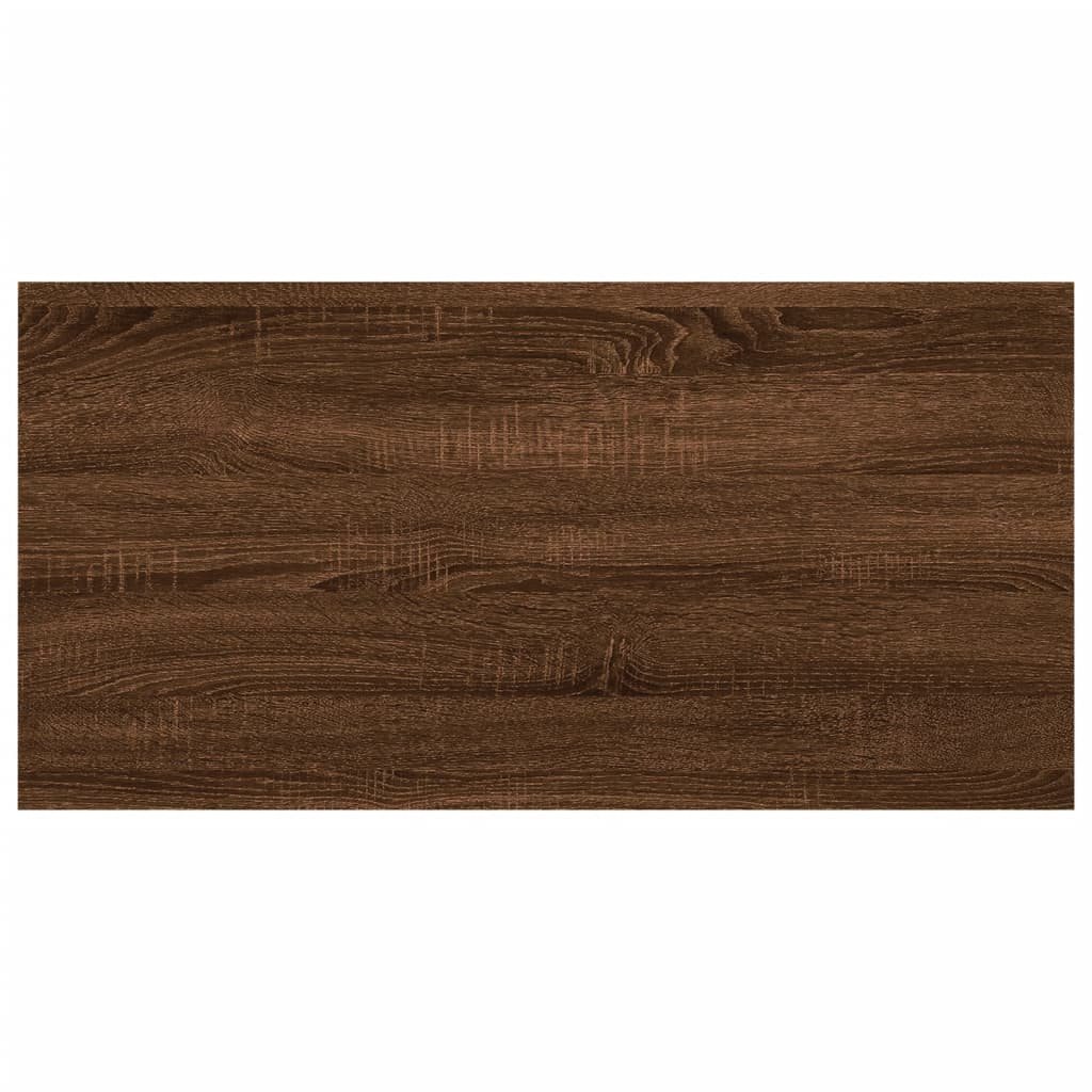 Wandschappen 4 St 60X20X1,5 Cm Bewerkt Hout Bruin Eikenkleur