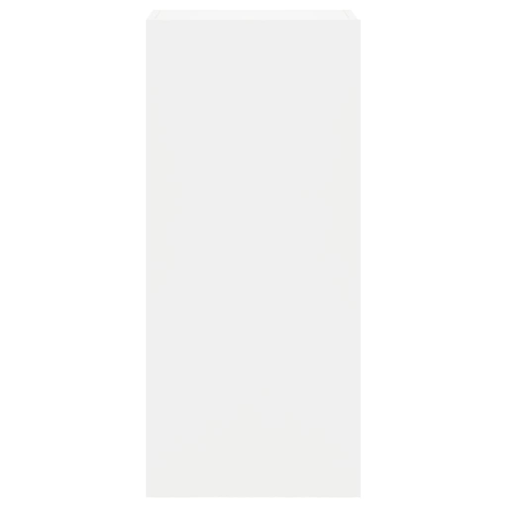 Tv-Wandmeubel 40,5X30X90 Cm Bewerkt Hout Wit