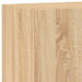 Tv-Wandmeubel 40,5X30X90 Cm Bewerkt Hout Sonoma Eikenkleurig