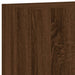 Tv-Wandmeubel 40,5X30X90 Cm Bewerkt Hout Bruineikenkleurig