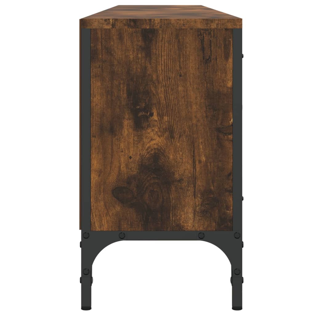 Tv-Meubel Met Lade 200X25X44 Cm Bewerkt Hout Kleur