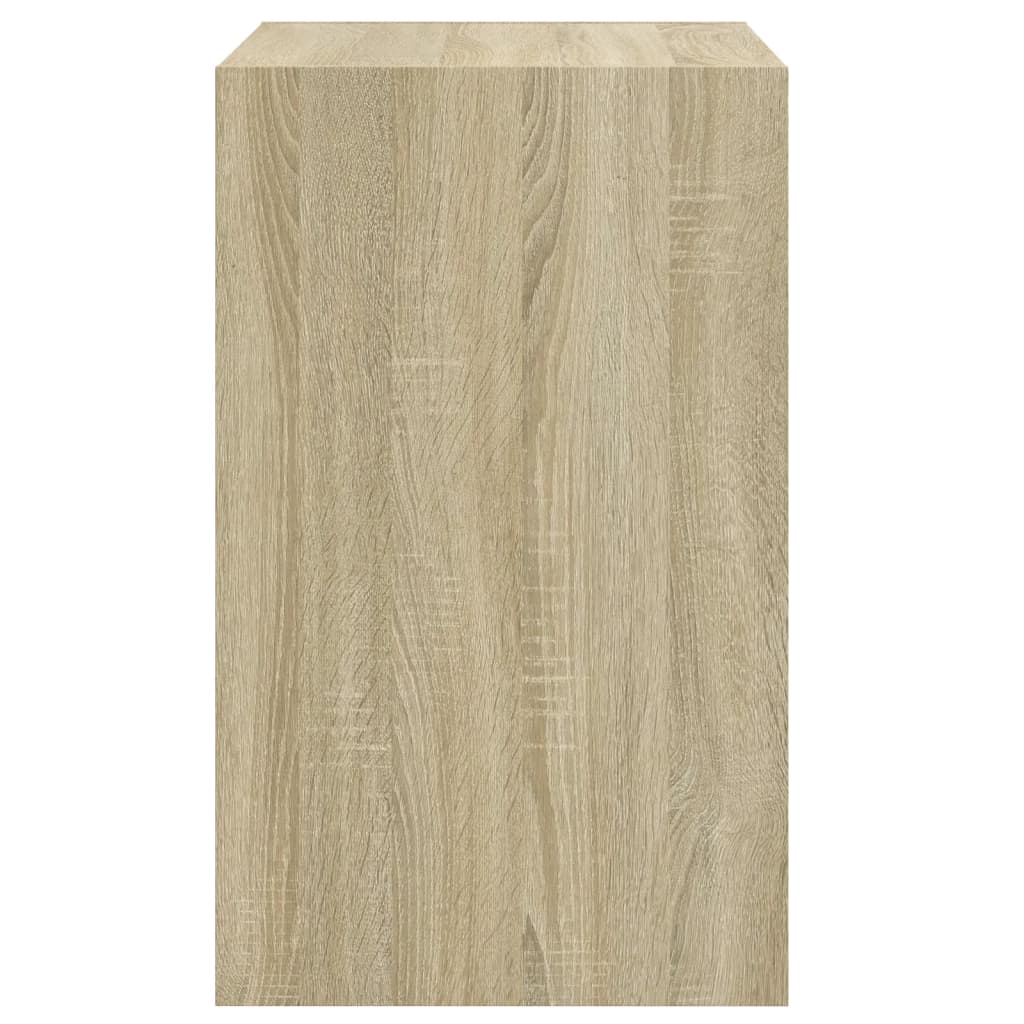 Schoenenkast 60X42X69 Cm Bewerkt Hout Sonoma Eikenkleurig Sonoma Eiken
