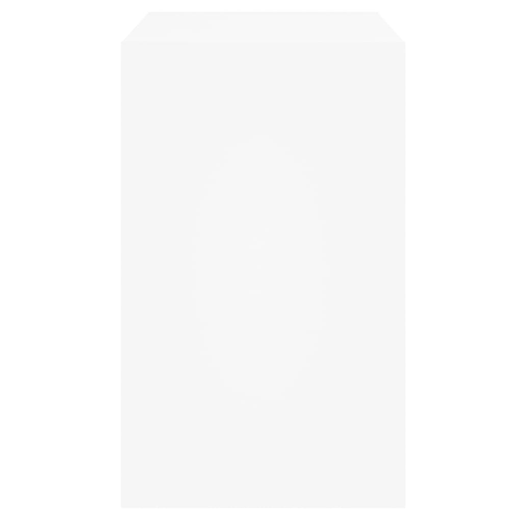 Schoenenkast Bewerkt Hout Wit