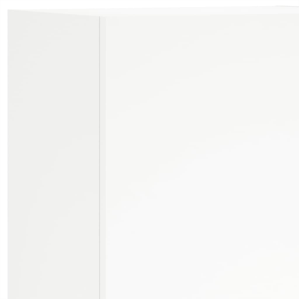 5-Delige Tv-Meubelset Bewerkt Hout