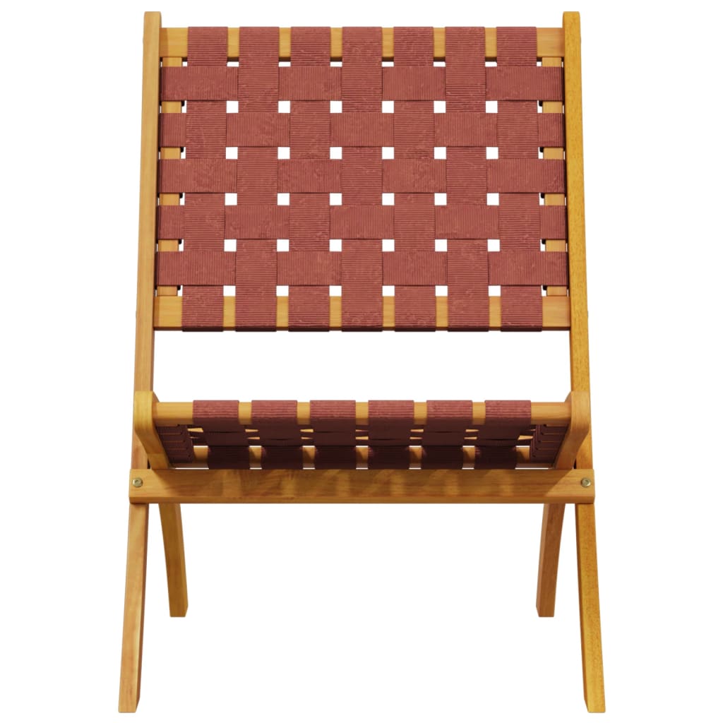 Tuinstoelen Inklapbaar Massief Acaciahout En Stof