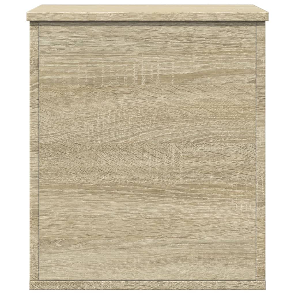 Opbergbox 40X42X46 Cm Bewerkt Hout Sonoma Eikenkleurig
