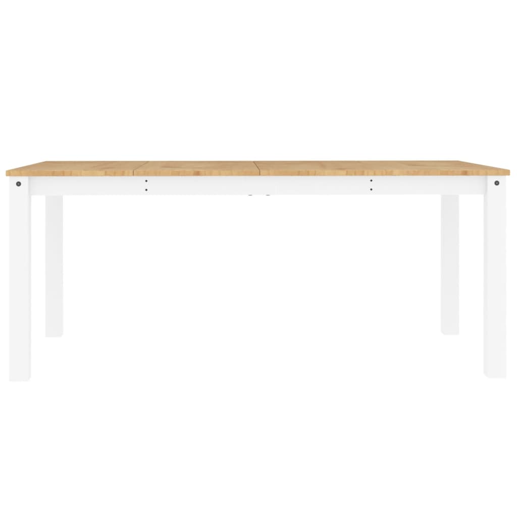 Eettafel Panama 180X90X75 Cm Massief Grenenhout Wit