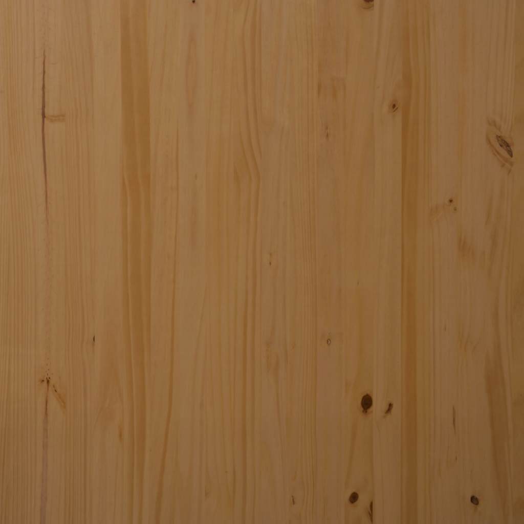 Ladekast Met Bureau Moss Verrijdbaar Massief Grenen