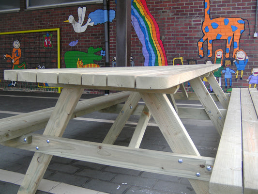 Picknicktisch 180 cm KING ® / 4 cm Dicke