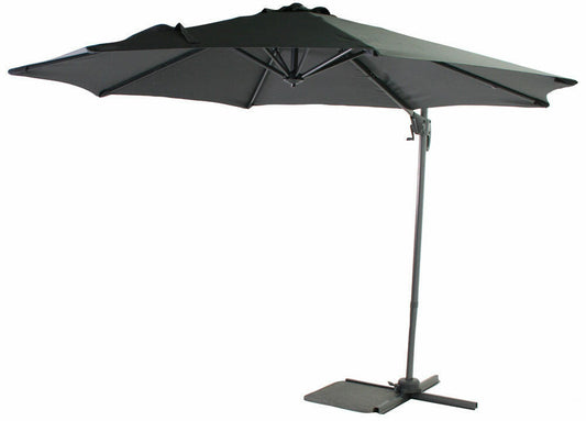 Parasol Honolulu antraciet  Ø 3m.