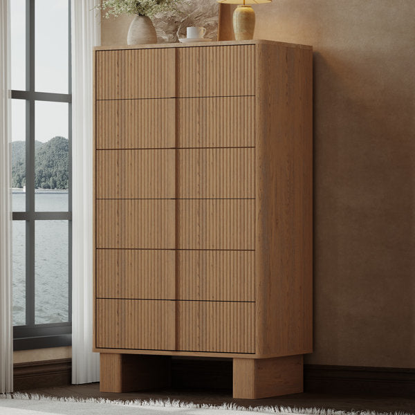 Luxus Kommode mit 6 Schubladen – 130 cm hoch