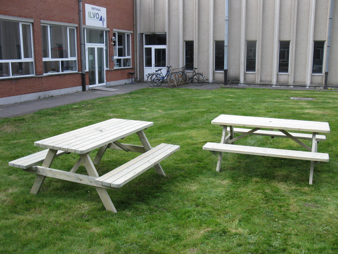 Picknicktafel 180 cm KING ® / 4 cm plankdikte