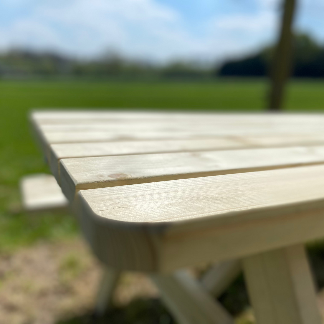 6-PACK SMART picknicktafel 180 cm KING ® – Vuren – foto 3