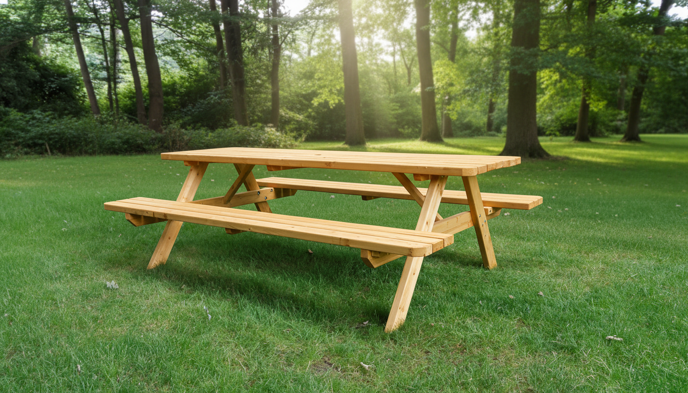 Picnic table 240 cm KING ® / 4 cm thickness