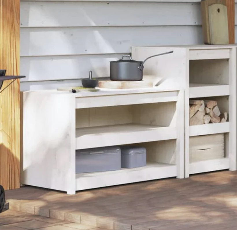 2 Keukenkasten Voor Buiten - Zwart | Grenova | Douglas