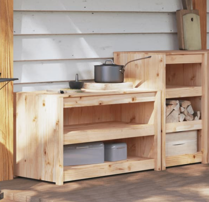 2 Keukenkasten Voor Buiten - Zwart | Grenova | Douglas