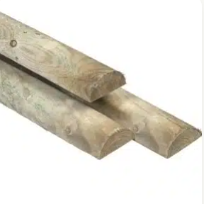 Rolborder 250 cm x 40 cm – Vuren – foto 2