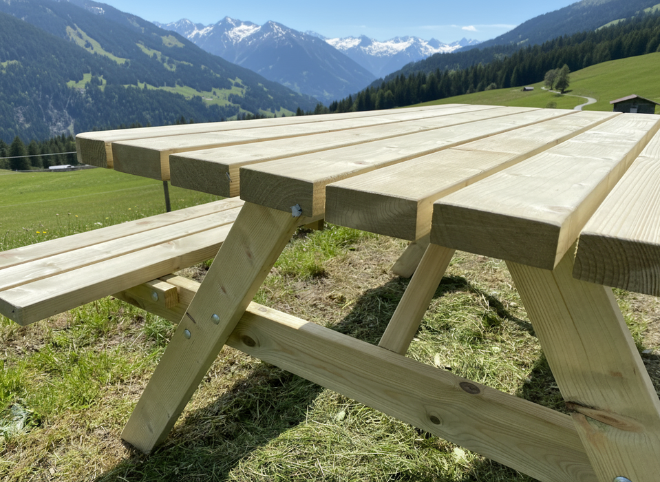 6-PACK SMART picknicktafel 180 cm KING ®