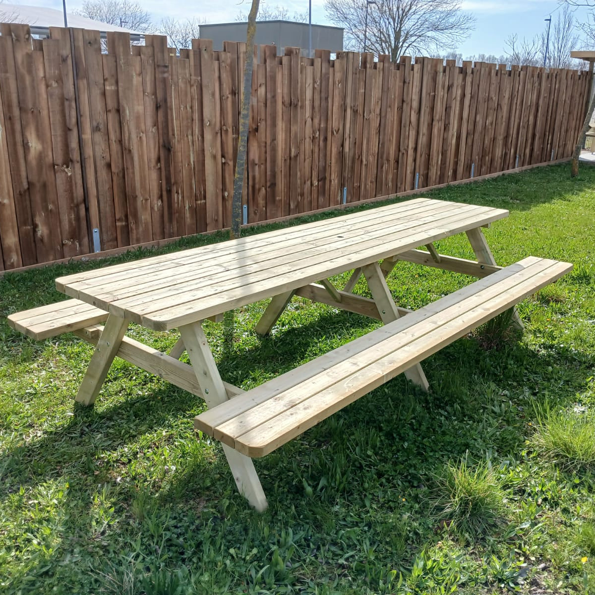 Table de pique-nique 300 cm KING ® / 4 cm d'épaisseur