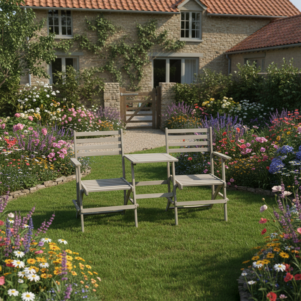 Achtertuin gazon