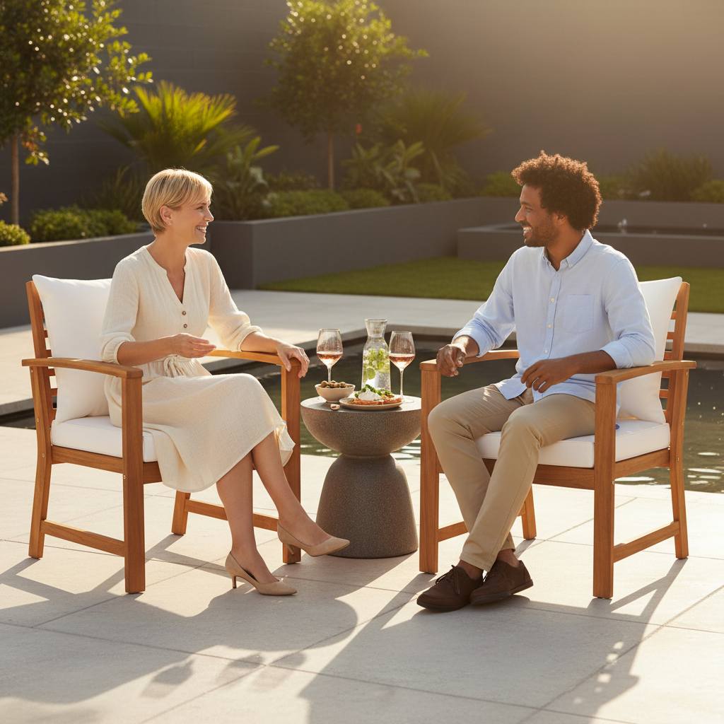 Aperitief witte kussens