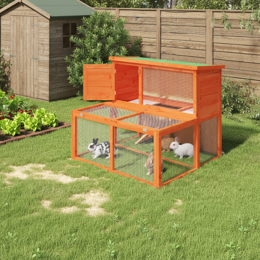 Backyard near garden shed