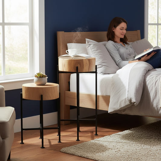 Beide stukken in slaapkamer