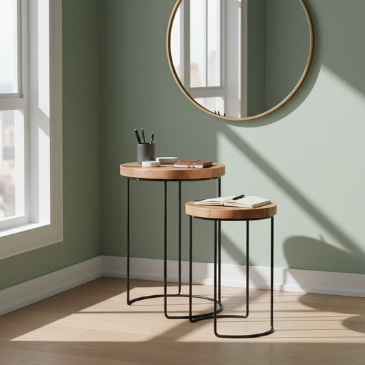 Beide tafels in home office