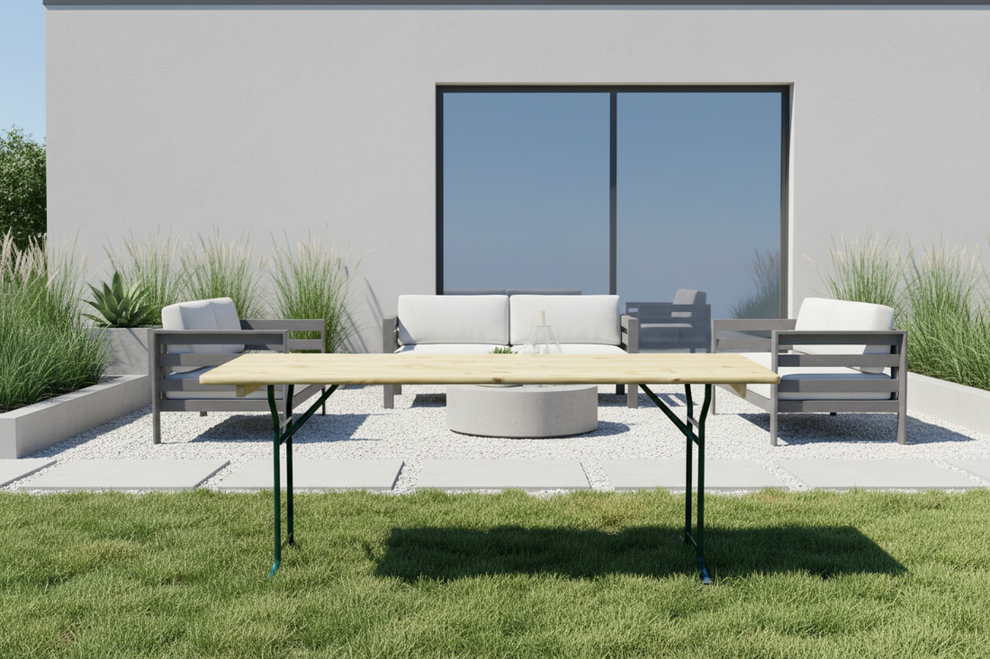 Biertafel 220cm modern terras