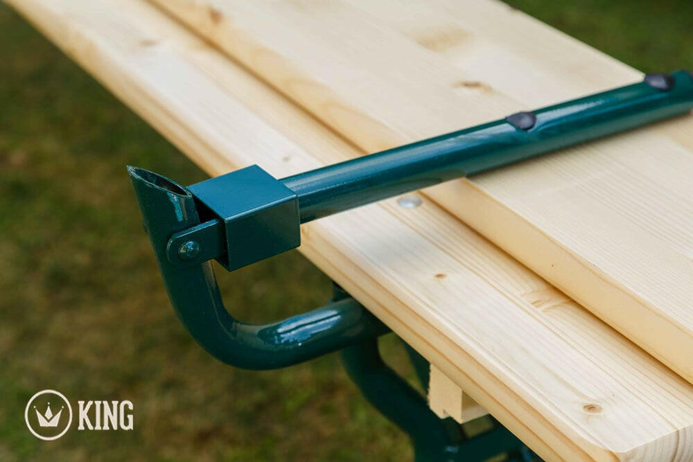 Zitbank van 220 cm met rugleuning KING ® – foto 3