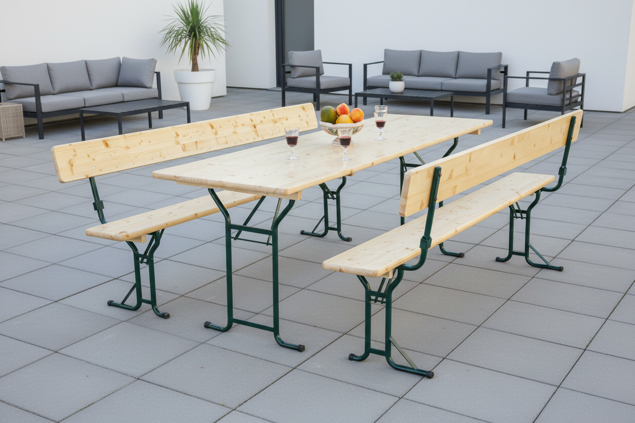 Biertafelset zonder logo modern