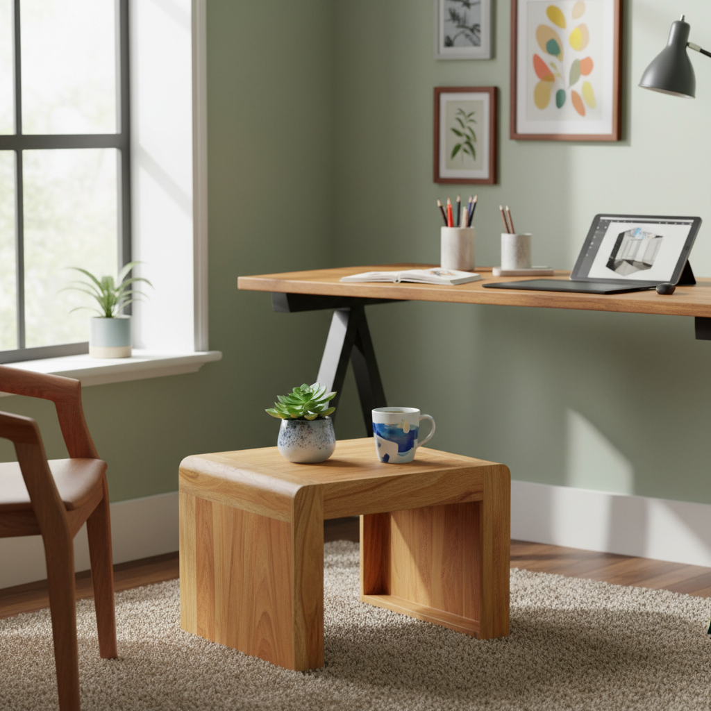 Bijzettafel in kantoor