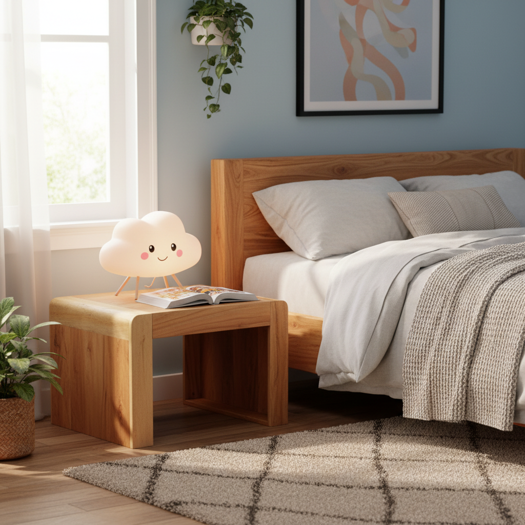 Bijzettafel in slaapkamer
