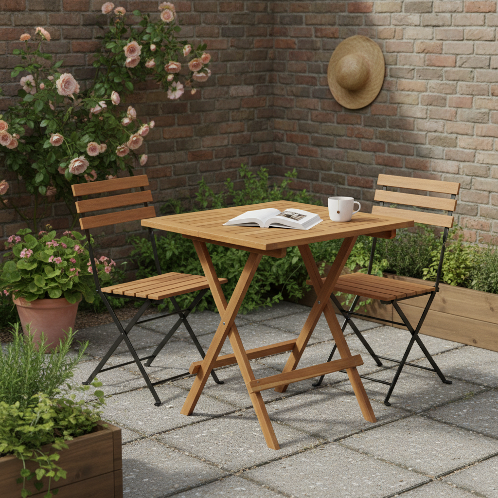 Bistrotafel op terras