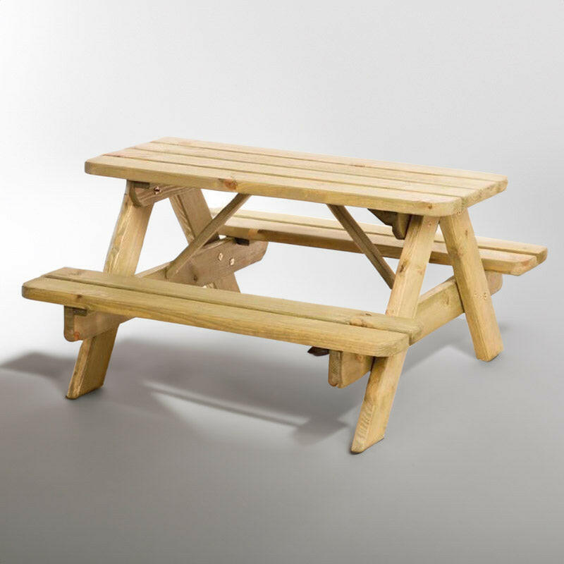 Kinderpicknicktafel Björn KING ® (90 cm.) - tweede keuze product