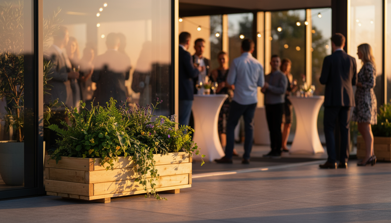 Bloembak rechthoek (25 x 82 x 34 cm) KING ®