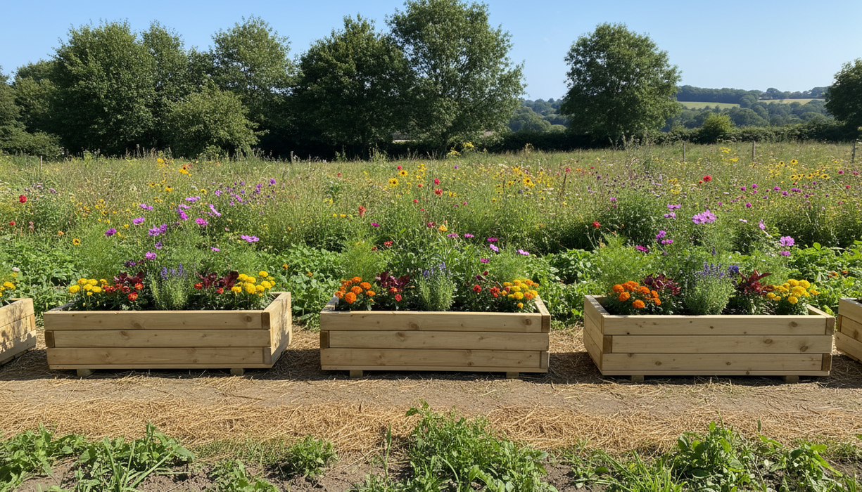 Bloembak rechthoek (25 x 82 x 34 cm) KING ®