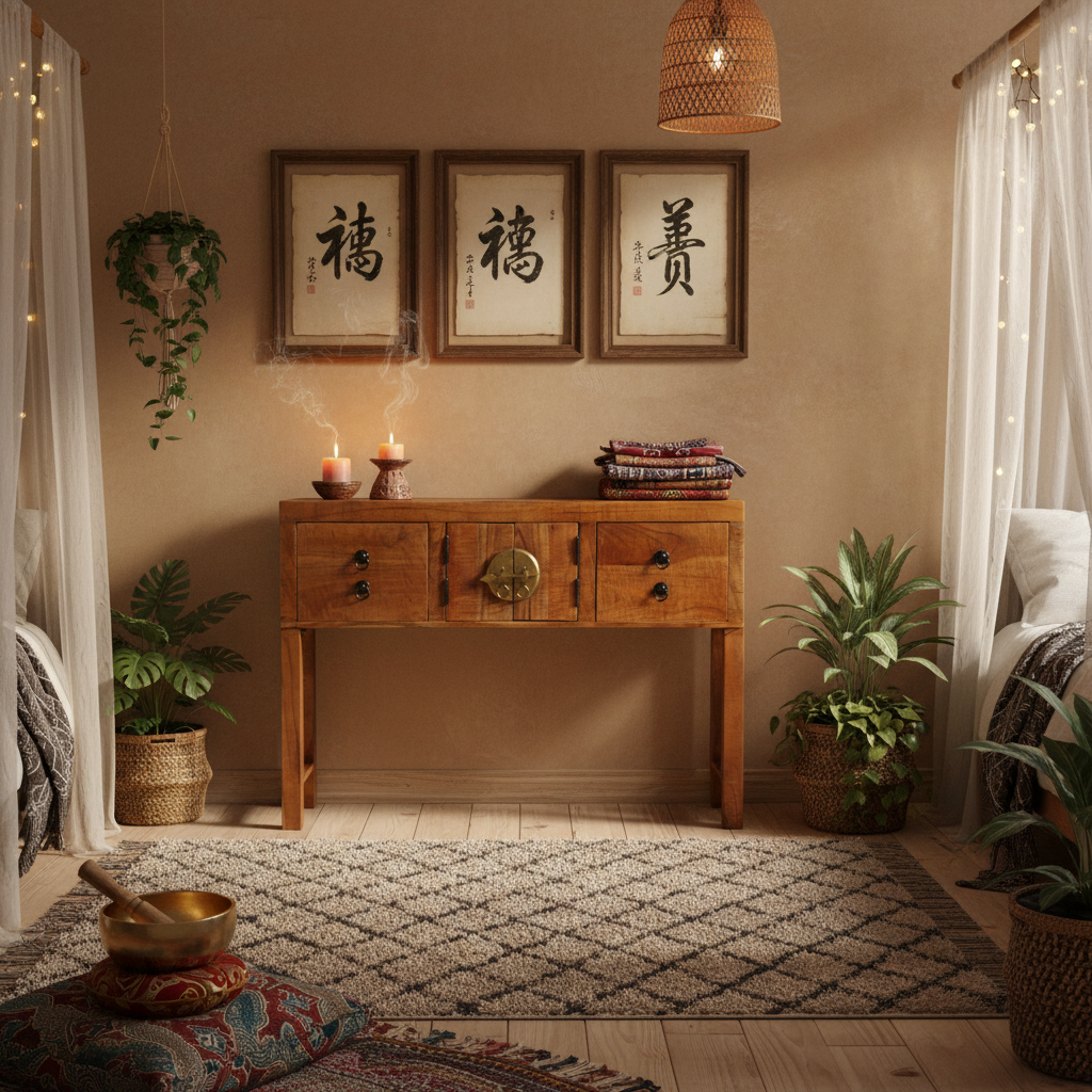 Bohemian bedroom