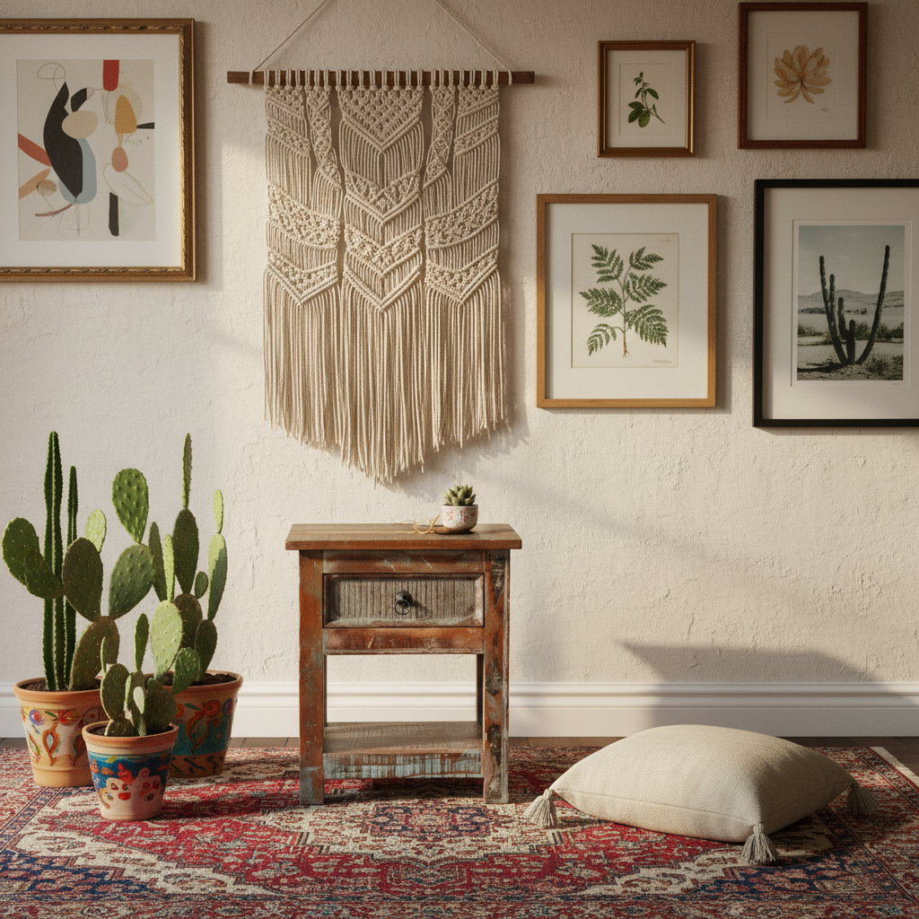 Bohemian living room