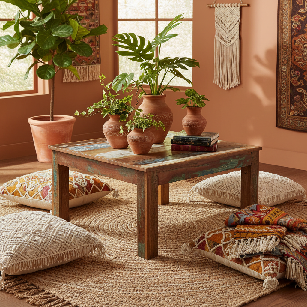 Bohemian living room