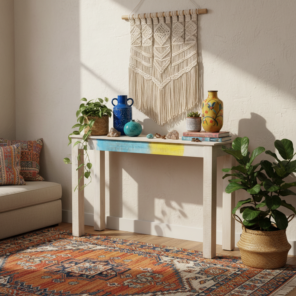 Bohemian living room