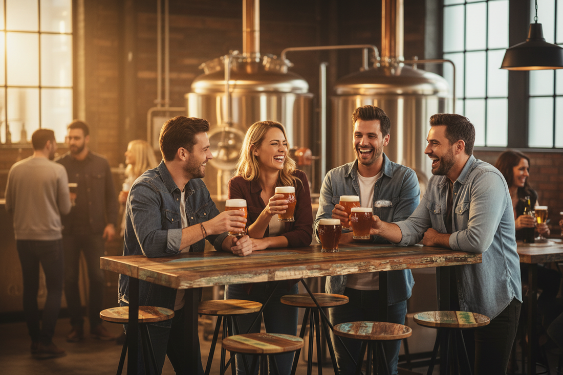 Brewery with friends
