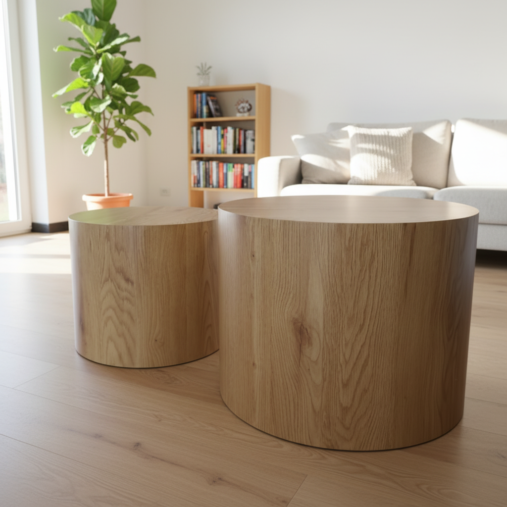 Bright airy living space - nested