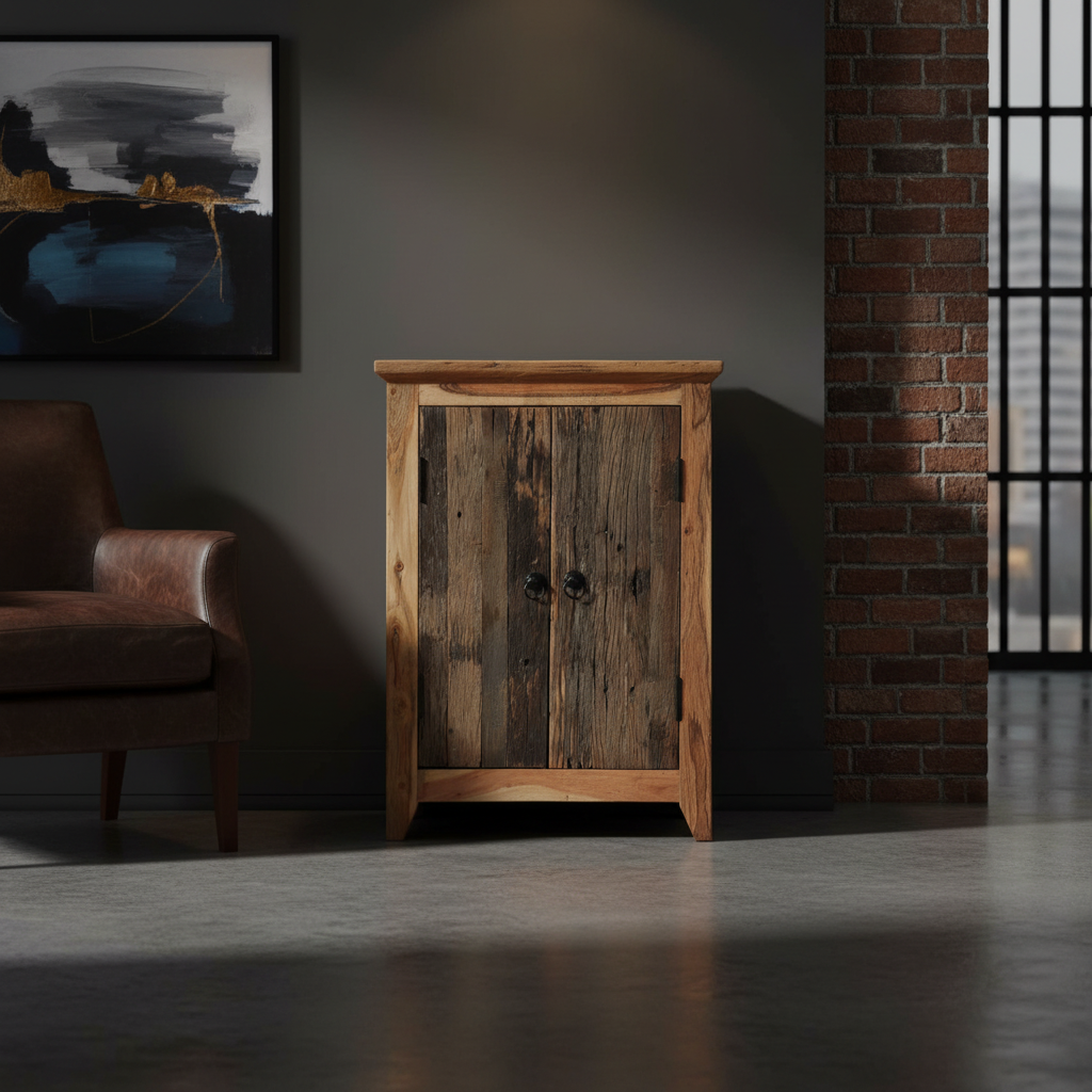 Buffetkast in industriële loft