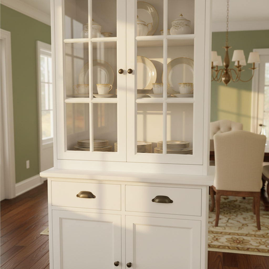 Buffetkast in klassieke eetkamer